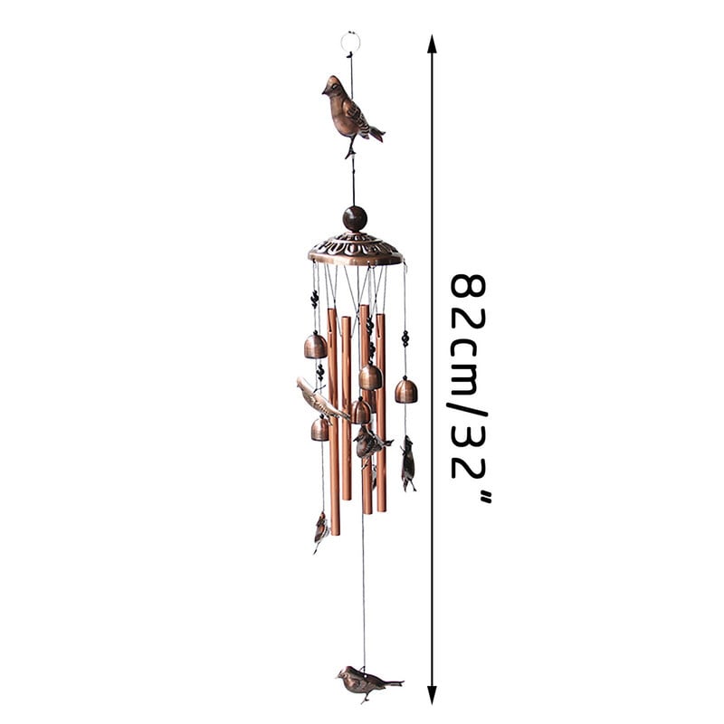Led Hummingbird Solar Wind Chimes Ornament Vrt Bakrena zvona Prednje dvorište Božićni ukrasi Pas Rainbow Catcher za kameru