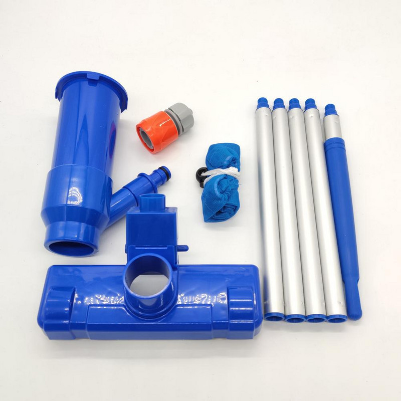 1 комплект прахосмукачка за басейн Разширяема лесна за сглобяване Практична прахосмукачка за градски басейн Spa Jet за надуваем басейн