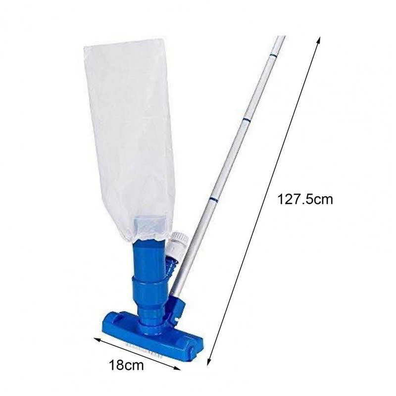 1 комплект прахосмукачка за басейн Разширяема лесна за сглобяване Практична прахосмукачка за градски басейн Spa Jet за надуваем басейн