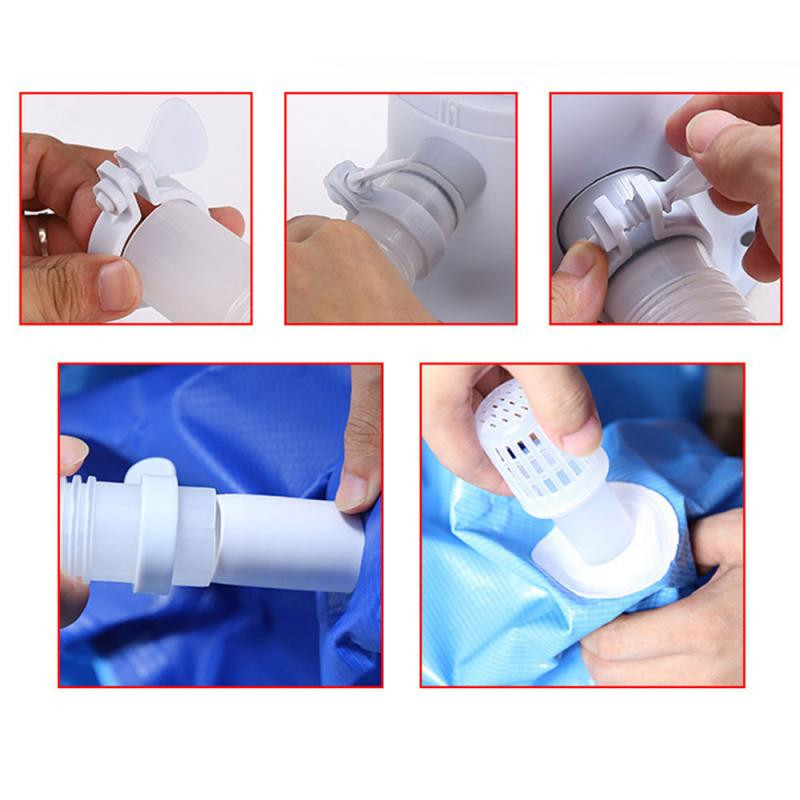 Baseino filtro siurblys Elektrinis baseino filtravimo valymo mašinos filtras cirkuliacinio siurblio priedai