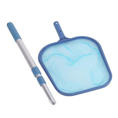 Ištraukiamas baseino tinklelis Skimmer tvenkinio vonia Nukritę lapai valymo tinklelis lauko baseino valiklio priedai