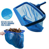 1PC plasă de salvare pentru piscină Suflator de frunze plasă fină plasă pentru piscină Skimmer profesional pentru curățare greble pentru piscină Materiale pentru curățarea piscinei