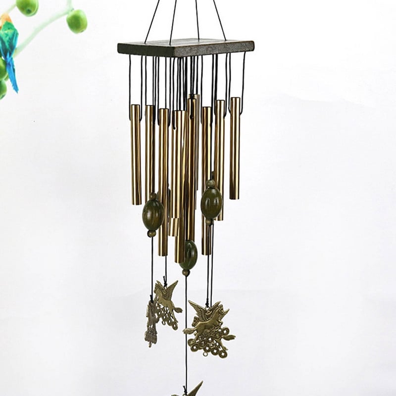 Solar Powe Hummingbird Wind Chime Star Wind Chime Bakreni Wind Chime Wind Chimes Drvena vrata Harfa Garden Wind Chime za van