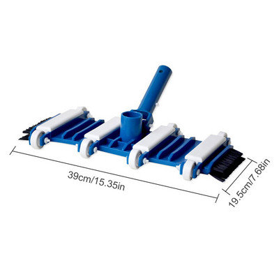 Dispozitiv de curățare a periei pentru cap de aspirator pentru piscină, manual transparent, obiecte plutitoare, mașină de aspirare, instrumente de curățare și întreținere