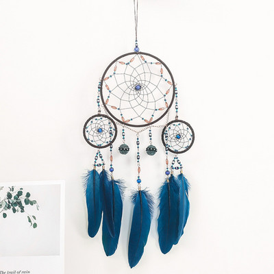 Wind Chime Vješalice Poklon Dreamcatcher Dekoracija Dekoracija sobe Kućna mreža za vjenčanje Osvjetljenje automobila Suncokret Film za hvatanje svjetla