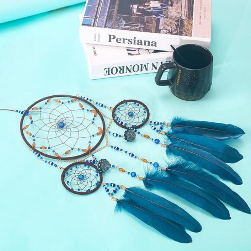 Wind Chime Vješalice Poklon Dreamcatcher Dekoracija Dekoracija sobe Kućna mreža za vjenčanje Osvjetljenje automobila Suncokret Film za hvatanje svjetla