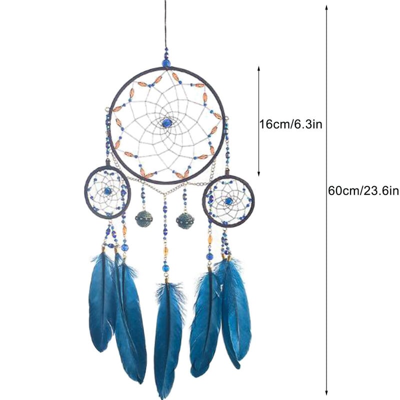 Wind Chime Vješalice Poklon Dreamcatcher Dekoracija Dekoracija sobe Kućna mreža za vjenčanje Osvjetljenje automobila Suncokret Film za hvatanje svjetla