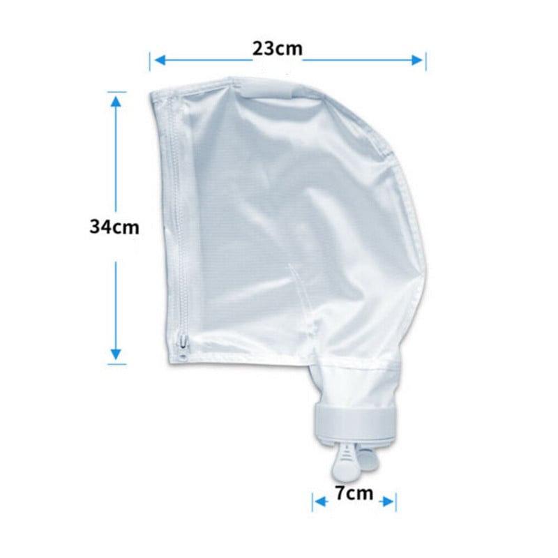 2kom za Polaris 280 480 Pool automatski čistač lišća Bag dijelovi 2kom mulja Višenamjenski Pool Sweep Vacuum Suction Machine Vreće novo
