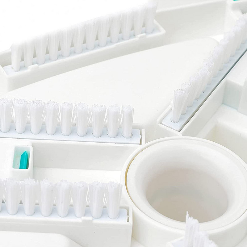 Baseino siurbimo šepečio siurbimo galvutės valiklis baseino valiklis tvenkinio valymo įrankio priedai su šoniniu šepečiu