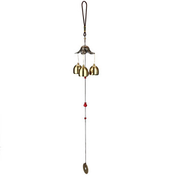 Wind Bell Outdoor Deep Tone Bells Tubes Chimes Decor outdoor Μεγάλος άνεμος αυλή Περιβόλια Διακοσμητικά διακοσμητικά κάλυμμα κουδουνιού πόρτας