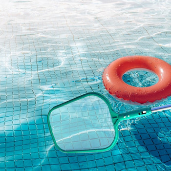Φορητό κολυμβητήριο Skimmer Τηλεσκοπική λαβή από κράμα αλουμινίου σύνδεσμος με δίχτυ διάσωσης Καθαρισμός πισίνας Rational