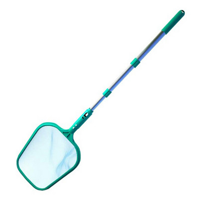 Nešiojamas baseino skimeris aliuminio lydinio teleskopinės rankenos lazdos jungtis su gelbėjimo tinklu baseino valymas racionalus