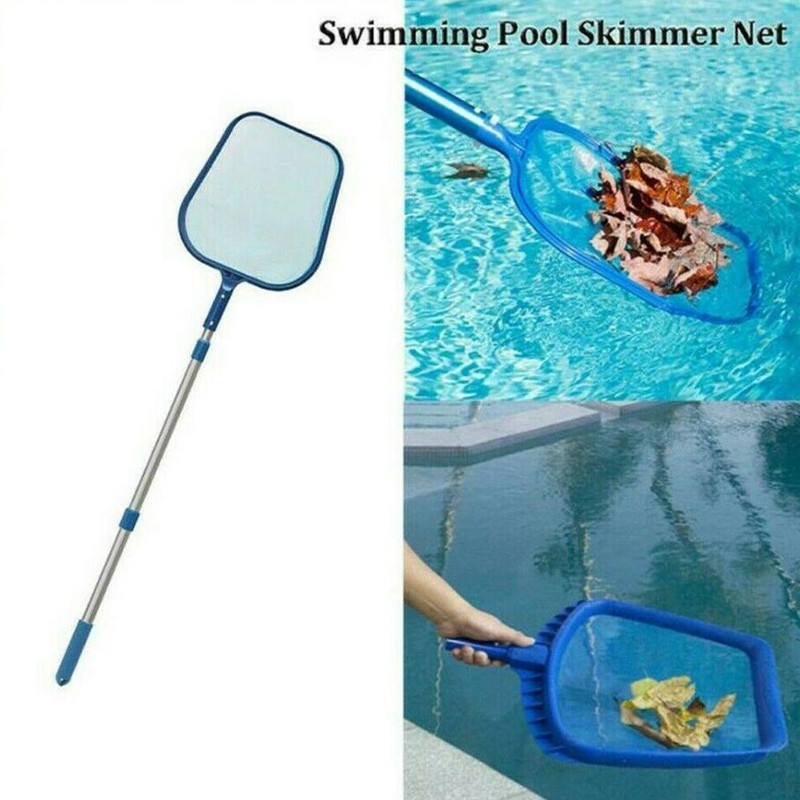 Medencetisztító háló Professzionális szerszám Salvage Háló Hálós Medence Skimmer Levélfogó táska Otthoni Kültéri medencetisztító Tartozék
