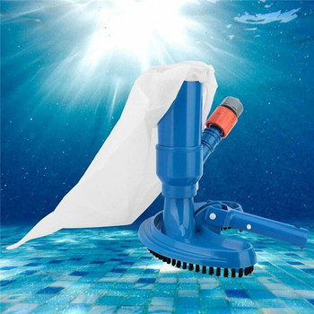 Ηλεκτρική σκούπα πισίνας Καθαρισμός απολυμαντικό εργαλείο αναρρόφησης κεφαλής λίμνης Σιντριβάνι Σπα Ηλεκτρική σκούπα πισίνας Βούρτσα με λαβή ΕΕ/ΗΠΑ