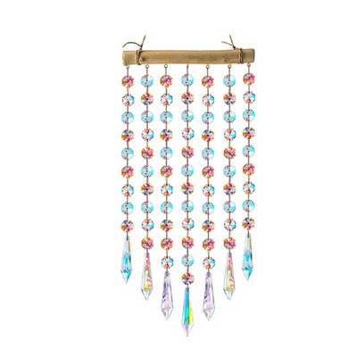 Висящ прозорец Rainbow Maker Glass Crystal Mobile Wind Chimes Подарък за декорация на домашна стена
