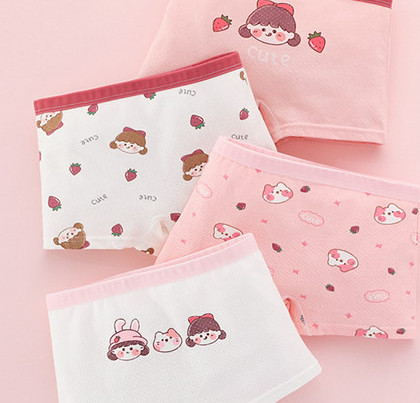 Dječje bokserice s printom za djevojčice