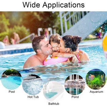Комплект за почистване на басейн, комплект за поддръжка на езерце Аксесоари за плувен басейн с мрежа за скимер на листа и ръкавица за плувен басейн