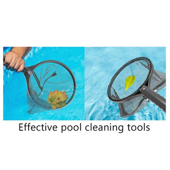 Комплект за почистване на басейн, комплект за поддръжка на езерце Аксесоари за плувен басейн с мрежа за скимер на листа и ръкавица за плувен басейн