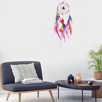 5 τμχ Creative Bell Feather Dream Catcher Dreamcatcher Διακόσμηση κρεβατοκάμαρας Χειροποίητο πολύχρωμο Feather Dream Catcher για την Ημέρα του Αγίου Βαλεντίνου