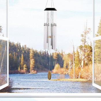 Good Solar Wind Bell Φορητό LED Wind Bell Εξοικονόμηση ενέργειας Ηλιακή ενέργεια LED Wind Bell Αυτόματη φόρτιση