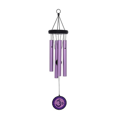 H7JB Wind Chimes Vanjske aluminijske cijevi Chakra Energy Healing Privjesak Memorial Wind Chimes za vrtnu terasu na otvorenom