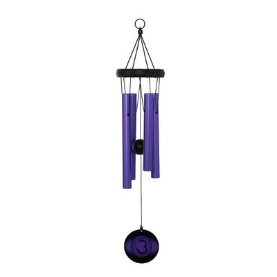H7JB Wind Chimes Vanjske aluminijske cijevi Chakra Energy Healing Privjesak Memorial Wind Chimes za vrtnu terasu na otvorenom