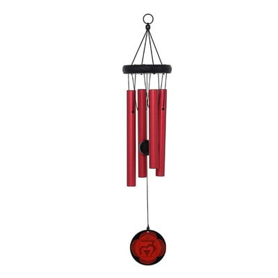 H7JB Wind Chimes Vanjske aluminijske cijevi Chakra Energy Healing Privjesak Memorial Wind Chimes za vrtnu terasu na otvorenom