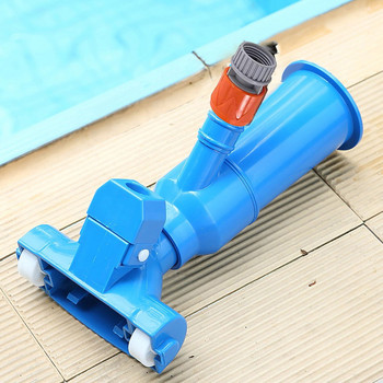 Комплект за почистване на басейн Мини прахосмукачка Swimming Spa Pool Vacuum Jet Cleaning Tool Head Ръчен набор от инструменти за рибарска мрежа#g3
