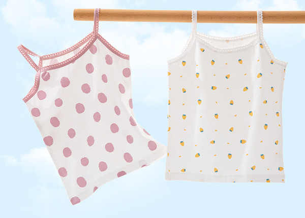 Vaikiški apatiniai mergaitėms su gėlių motyvais