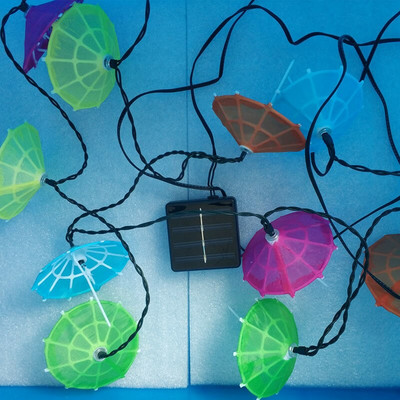 Moderna šarena solarna svjetlost Vjetar Zvono Lampa PVC ukrasi Balkon Opremanje terase Zanati Vanjski vrt Uređenje dvorišta