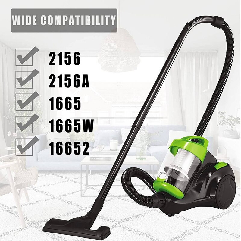 Szűrőcsere Bissell 2156A, 1665, 16652, 1665 W Zing kanna vákuumhoz, Bissell Powerforce 1665 1613056 típushoz