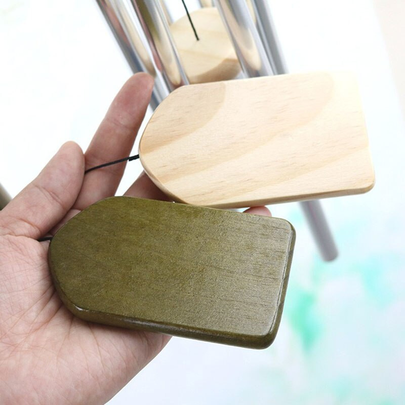 Sodo apdaila Mediniai vėjo varpeliai vamzdžiai Namų durys ir langai Miegamasis Balkonas Lauko Kiemas Mediniai Kabantys Ornamentai Varpeliai