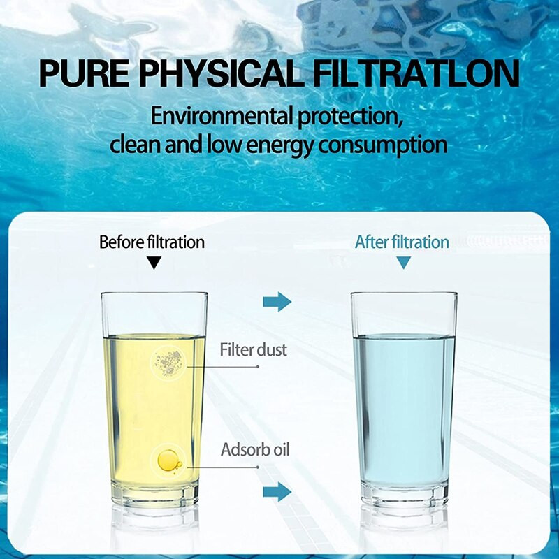 9 vnt. filtro kempinė skirta Intex S1 tipo Pure Spa daugkartinio plaunamo putplasčio kubilo filtro kasetei