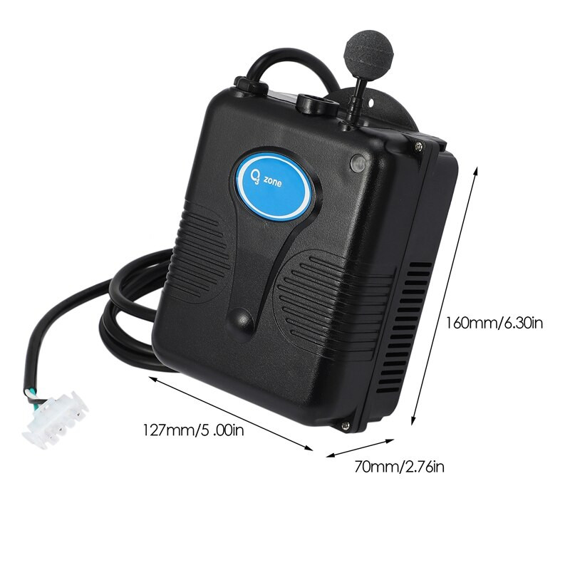 220V 300Mg/H Generator de ozon Cadă Duș SPA Piscina Ozonizator Cadă Purificator de apă pentru piscină Kit dispozitiv de înlocuire Furtun cu supapă