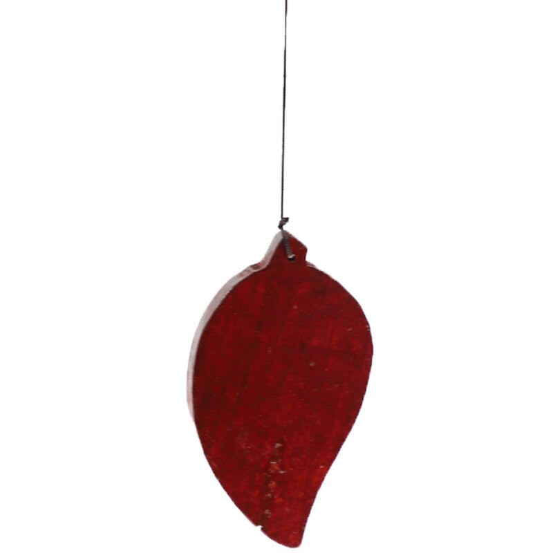 Metaliniai vėjo varpeliai pakabukas medžio masyvo diskas Nordic Creative metalo vamzdžių pakabukas sodas terasa balkonas kabantis dekoro papuošalai