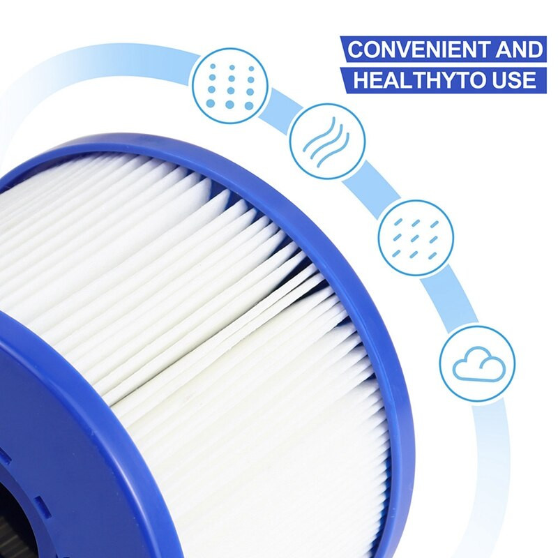 1 filtrai, skirti CLUB SPA sūkurinėms vonioms, pripučiamų karštųjų versmių baseinų filtrai baseinams ir SPA centrams