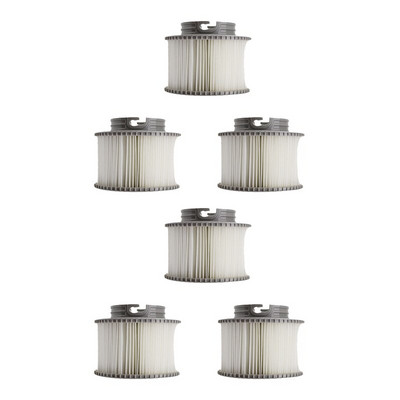 6 buc. pentru filtru de înlocuire MSPA cadă gonflabilă Păstrați curat pentru cartuș de filtru de apă cu filtru Mspa