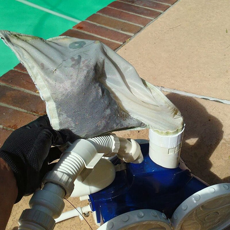 2 vnt. suderinami užtrauktuko keitimo maišeliai, skirti Polaris 280 ir 480, didelio galingumo baseino dulkių siurblio / filtro dalims