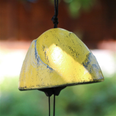 Clopoței de vânt japonez în aer liber, acasă, grădină, balcon, terasă, decorare norocoasă, fier metalic, ornamente pentru bufnițe, clopoței de vânt.