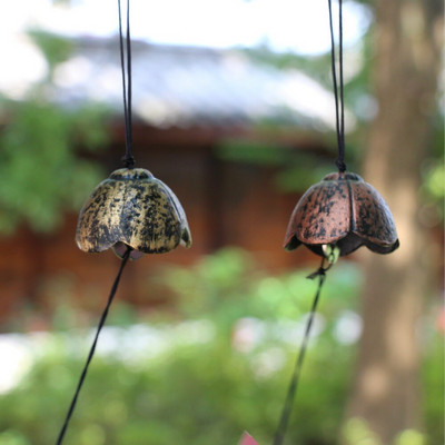 Clopoței de vânt japonez în aer liber, acasă, grădină, balcon, terasă, decorare norocoasă, fier metalic, ornamente pentru bufnițe, clopoței de vânt.