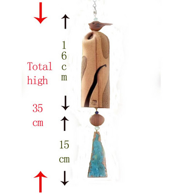 Sodas Vintažinis varpelis Sodas paukščių vėjo varpeliai varpai romantiški varpeliai amatai namų sodas biuro papuošalai pakabinami langai