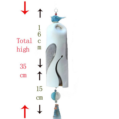 Sodas Vintažinis varpelis Sodas paukščių vėjo varpeliai varpai romantiški varpeliai amatai namų sodas biuro papuošalai pakabinami langai