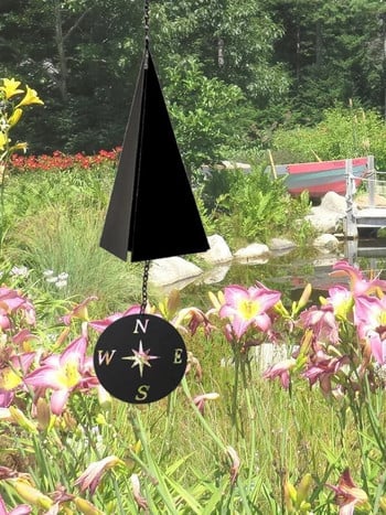 Κουδούνια ανέμου για εξωτερικούς βαθιούς τόνους Wind Bells-Buoy Bells Chimes Compass Μοναδική διακόσμηση εξωτερικού χώρου Wind Chime Πόρτα Βεράντα Διακόσμηση κήπου