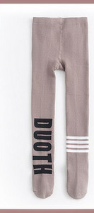 Kevad-sügis laste sukkpüksid tüdrukutele kirjaga