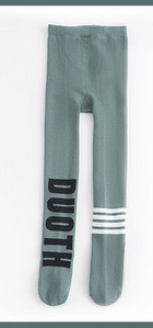 Kevad-sügis laste sukkpüksid tüdrukutele kirjaga