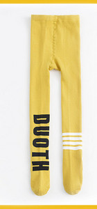 Kevad-sügis laste sukkpüksid tüdrukutele kirjaga