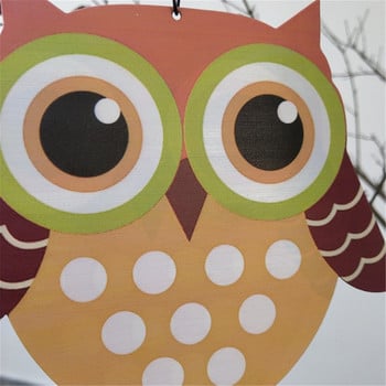 Iron Owl Wind Chimes Κρεμαστά Wind Bell Διακόσμηση κηπουρικής Μπαλκόνι Παράθυρο Κρεμαστό κουδούνι Διακοσμήσεις εσωτερικού χώρου