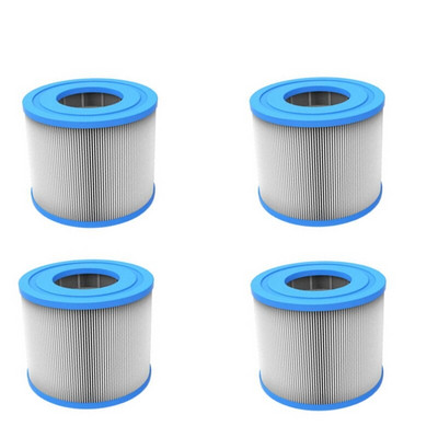 4-osalised basseini filtrielemendid, sobivad Waves-seeria filtritele, kergesti puhastatavad