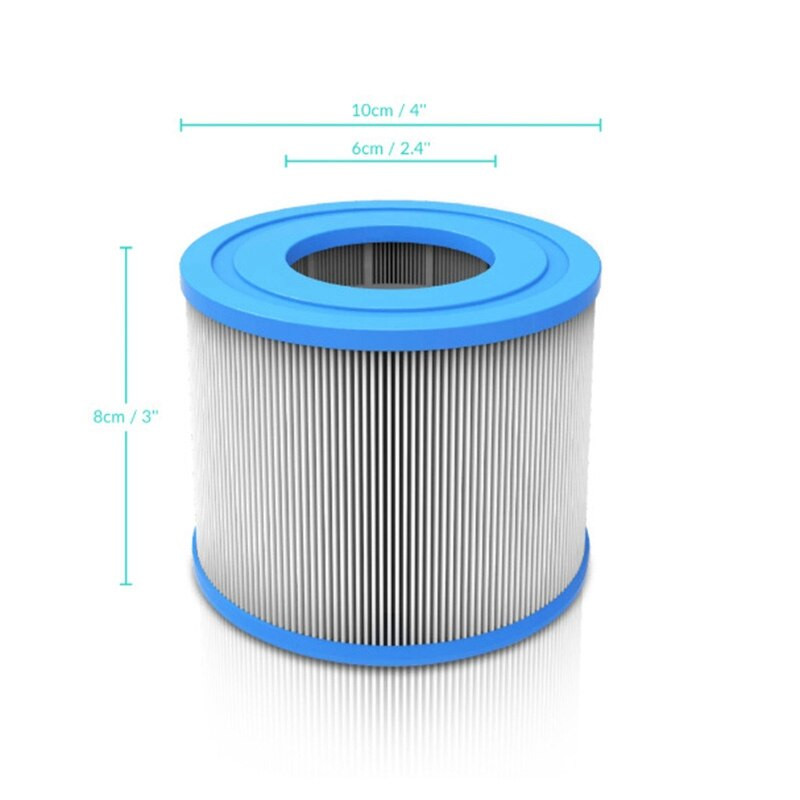 4 dalių baseino filtrų elementai, tinka Waves serijos filtrams, lengvai valomi
