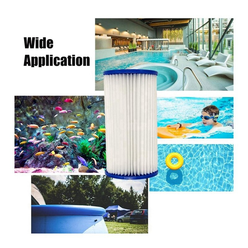 A típusú csereszűrőbetét kompatibilis FORINTEX medencékkel, csereszűrő patron 29000-hez, 4 csomag